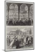 Inauguration of the Exhibition Memorial of 1851-null-Mounted Giclee Print