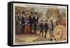 Inauguration of the Exposition Universelle, Paris, 1889-null-Framed Stretched Canvas