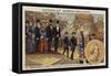 Inauguration of the Exposition Universelle, Paris, 1889-null-Framed Stretched Canvas