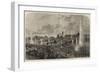 Inauguration of the Great Fountains at the Crystal Palace-null-Framed Giclee Print