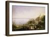 Inauguration of the Naples - Portici Railway, 1839-Salvatore Fergola-Framed Giclee Print