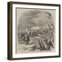 Inauguration of the National Rifle Match-null-Framed Giclee Print