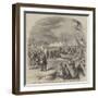 Inauguration of the National Rifle Match-null-Framed Giclee Print