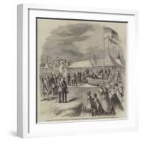 Inauguration of the National Rifle Match-null-Framed Giclee Print