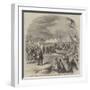 Inauguration of the National Rifle Match-null-Framed Giclee Print