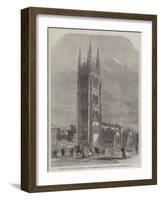 Inauguration of the New Tower of St Mary Magdalene's Church, Taunton-R. Dudley-Framed Giclee Print