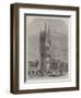 Inauguration of the New Tower of St Mary Magdalene's Church, Taunton-R. Dudley-Framed Giclee Print