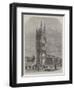 Inauguration of the New Tower of St Mary Magdalene's Church, Taunton-R. Dudley-Framed Giclee Print