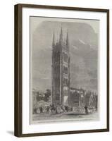 Inauguration of the New Tower of St Mary Magdalene's Church, Taunton-R. Dudley-Framed Giclee Print