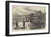 Inauguration of the Paris and Nantes Railway, at Nantes-null-Framed Giclee Print