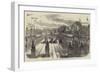 Inauguration of the Paris and Nantes Railway, at Nantes-null-Framed Giclee Print