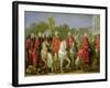 Inauguration of the Place Louis XV, 20th June 1763-Joseph-marie Vien The Elder-Framed Giclee Print