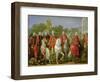 Inauguration of the Place Louis XV, 20th June 1763-Joseph-marie Vien The Elder-Framed Giclee Print