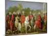 Inauguration of the Place Louis XV, 20th June 1763-Joseph-marie Vien The Elder-Mounted Giclee Print