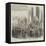 Inauguration of the Scott Monument, at Edinburgh-null-Framed Stretched Canvas