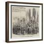 Inauguration of the Scott Monument, at Edinburgh-null-Framed Giclee Print