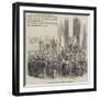 Inauguration of the Scott Monument, at Edinburgh-null-Framed Giclee Print