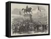 Inauguration of the Statue of King Leopold I at Antwerp-null-Framed Stretched Canvas