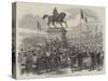 Inauguration of the Statue of King Leopold I at Antwerp-null-Stretched Canvas