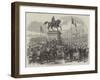 Inauguration of the Statue of King Leopold I at Antwerp-null-Framed Giclee Print