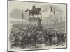 Inauguration of the Statue of King Leopold I at Antwerp-null-Mounted Giclee Print