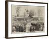 Inauguration of the Statue of Marshal Ney, in the Gardens of the Luxembourg, Paris-null-Framed Giclee Print
