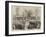 Inauguration of the Statue of Marshal Ney, in the Gardens of the Luxembourg, Paris-null-Framed Giclee Print