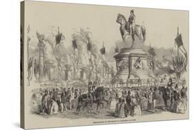 Inauguration of the Statue of Napoleon, at Lyons-null-Stretched Canvas