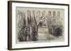 Inauguration of the Statue of Paleocapa at Turin-null-Framed Giclee Print