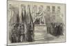 Inauguration of the Statue of Paleocapa at Turin-null-Mounted Giclee Print