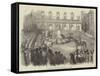 Inauguration of the Statue of Queen Isabella II, at Madrid-null-Framed Stretched Canvas