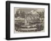 Inauguration of the Statue of Sir Isaac Newton at Grantham-null-Framed Giclee Print