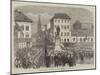 Inauguration of the Statue of Teniers at Antwerp-null-Mounted Giclee Print