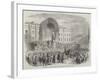 Inauguration of the Statue of the Late Earl of Belfast, at Belfast-null-Framed Giclee Print