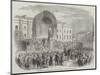 Inauguration of the Statue of the Late Earl of Belfast, at Belfast-null-Mounted Giclee Print