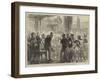 Inauguration of the Statue of the Late M Van De Weyer, at Louvain, Belgium-null-Framed Giclee Print