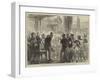 Inauguration of the Statue of the Late M Van De Weyer, at Louvain, Belgium-null-Framed Giclee Print