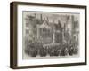 Inauguration of the Statue to the Memory of the Late Marquis of Londonderry at Durham-null-Framed Giclee Print