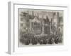 Inauguration of the Statue to the Memory of the Late Marquis of Londonderry at Durham-null-Framed Giclee Print