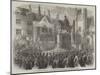 Inauguration of the Statue to the Memory of the Late Marquis of Londonderry at Durham-null-Mounted Giclee Print