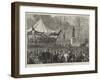 Inauguration of the Stonewall Jackson Statue at Richmond, Virginia-null-Framed Giclee Print