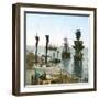 Inauguration of the Suez Canal (Egypt), Entrance of the Port at Port Said-Leon, Levy et Fils-Framed Photographic Print