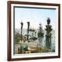 Inauguration of the Suez Canal (Egypt), Entrance of the Port at Port Said-Leon, Levy et Fils-Framed Photographic Print