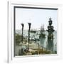 Inauguration of the Suez Canal (Egypt), Entrance of the Port at Port Said-Leon, Levy et Fils-Framed Photographic Print