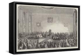 Inauguration of the University of Sydney-null-Framed Stretched Canvas