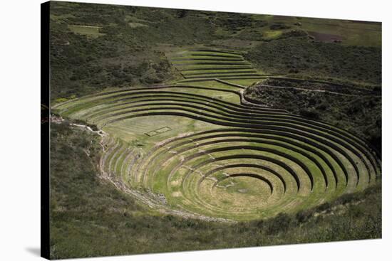 Inca Agricultural Research Station, Moray, Peru, South America-Peter Groenendijk-Stretched Canvas