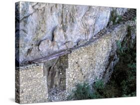 Inca Bridge, Machu Picchu, Peru-Pete Oxford-Stretched Canvas