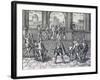 Inca Emperor Atahualpa Being Taken Prisoner by Spaniards in Cajamarca-null-Framed Giclee Print