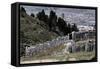 Inca fortress at Sacsahuaman-Werner Forman-Framed Stretched Canvas