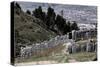 Inca fortress at Sacsahuaman-Werner Forman-Stretched Canvas